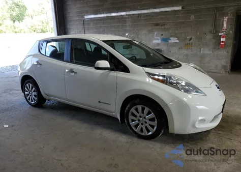 2015 Nissan Leaf S из США, поврежденный, VIN 1N4AZ0CP0FC321309